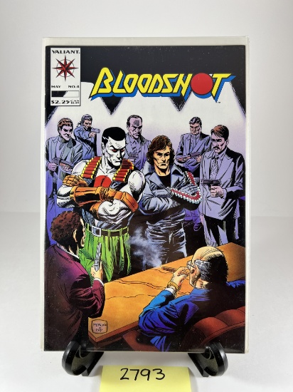 Bloodshot #4 Comic Book  Valiant Comics May No. 4