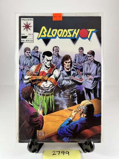 Bloodshot #4 (May 1993) -  - Valiant Comics