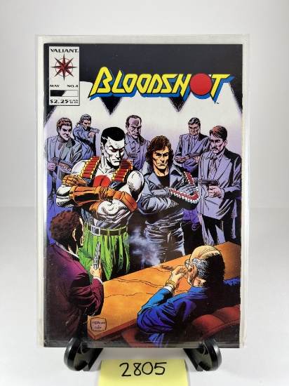 Bloodshot #4 (May) -  - Valiant Comics