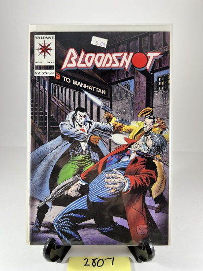 Bloodshot #3 Comic -   Valiant April 1993