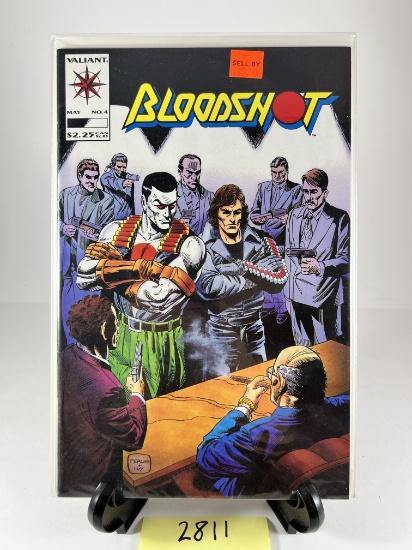 Bloodshot #4 May 1993 Valiant Comic