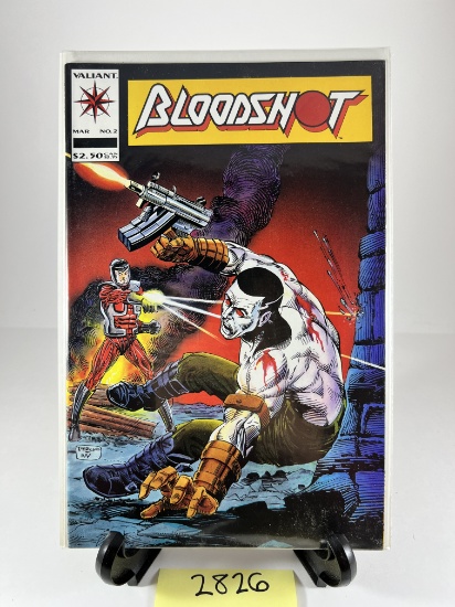 Bloodshot #2 Valiant Comics March Issue :