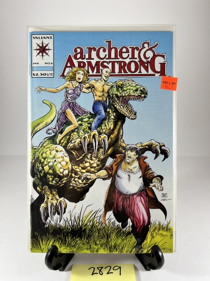 Archer & Armstrong Comic Book Issue #6  Valiant January No. 6