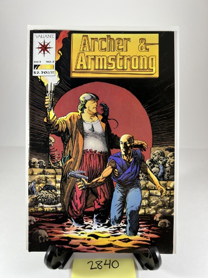 Archer & Armstrong Comic Book Issue No. 7 Valiant