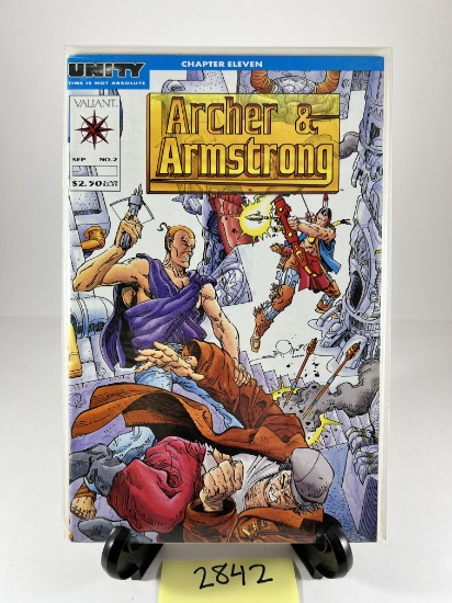 Archer & Armstrong Comic Book   Valiant Issue #2