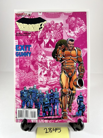 Armorines #12 - Exit Gunny - Valiant Comics -