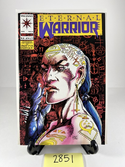 Eternal Warrior #6 (Jan) Featuring Master Darque Valiant Comics