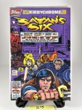 Topps Comics Satan's Six Issue 1 Super Deluxe Kirbychrome with Trading Card