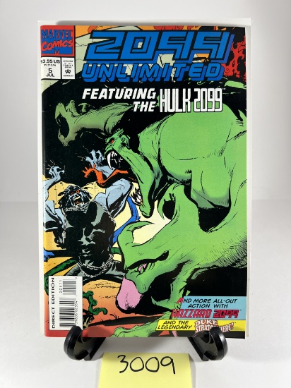 Marvel Comics 2099 Unlimited #5 Featuring The Hulk 2099