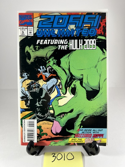 2099 Unlimited #5 (July) Featuring the Hulk 2099 -  - Marvel Comics - Direct Edition