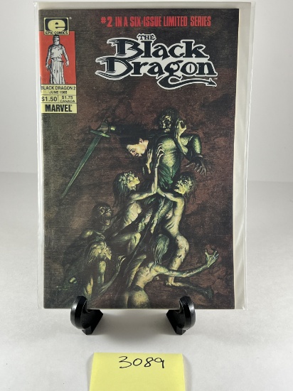 The Black Dragon #2  Epic Comics Marvel June 1985