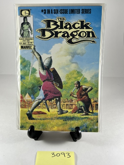 The Black Dragon #3 (July 1985) -  - Epic Comics - Marvel