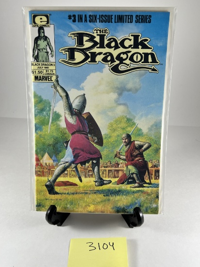 The Black Dragon #3 July 1985 Comic -  - Marvel - Epic Comics