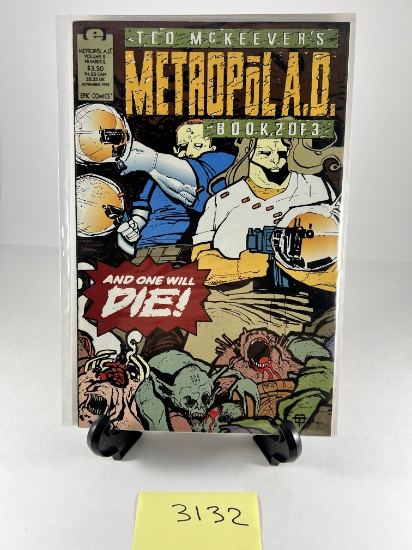 Metropol A.D. Volume 9 Number 2 Comic  Epic Comics November 1998