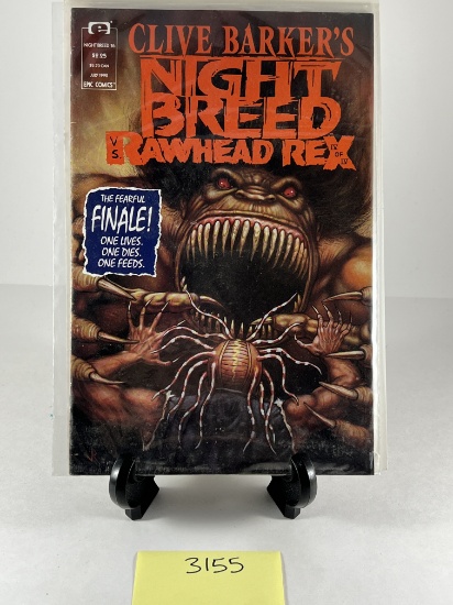 Clive Barker's Night Breed #16 (July 1992) vs. Rawhead Rex - Epic Comics -