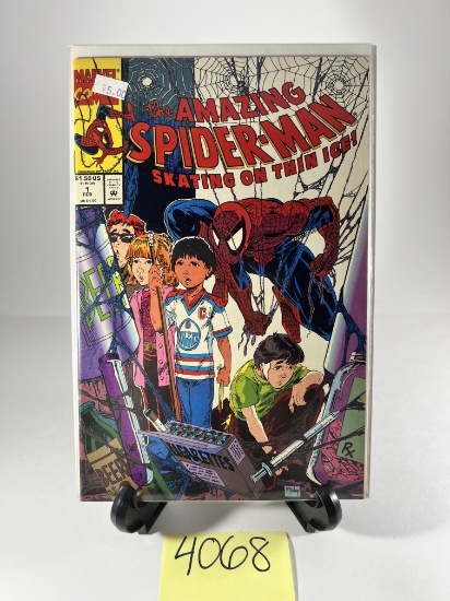 Comic Book - The Amazing Spider-Man: Skating On Thin Ice     Marvel Comics