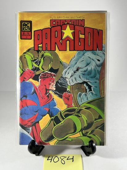 Captain Paragon #3 Comic Book -   - AC Comics