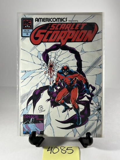 The Scarlet Scorpion Issue 6 -     - Americomics Presents