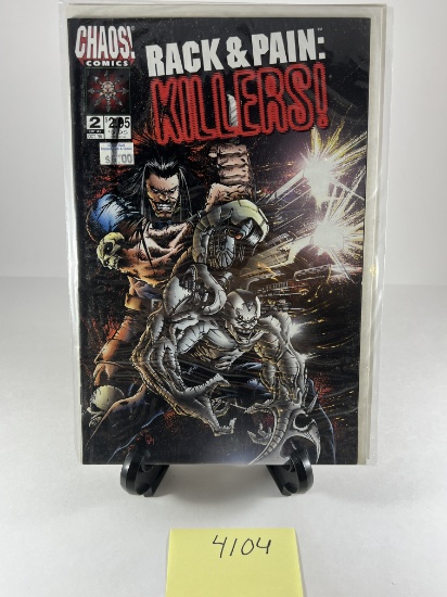 Rack & Pain: Killers! Issue #2     Chaos! Comics