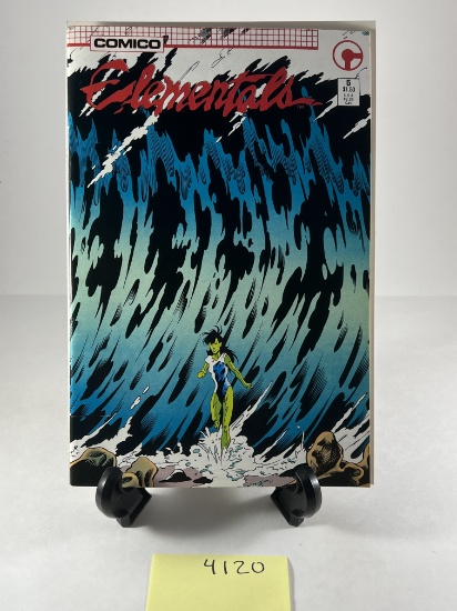 Elementals Comic Issue #5 by Comico     1985