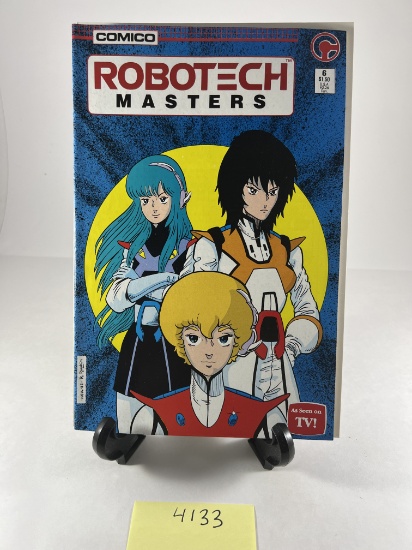 Robotech Masters Comic Issue #6     Comico Comics