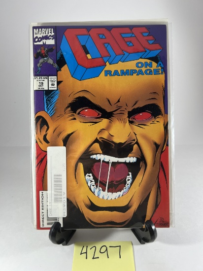 Cage #19 On a Rampage! Comic     Marvel Comics 1993