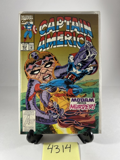 Captain America #413 Comic   Marvel Comics