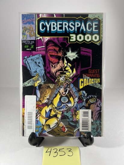 Cyberspace 3000 #1 Comic Book   Marvel Comics July Issue