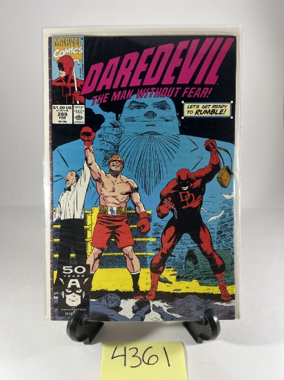 Daredevil #289 - The Man Without Fear! -     - Marvel Comics