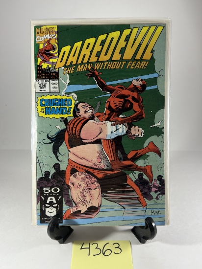 Daredevil #296 The Man Without Fear Marvel Comics (1992) -