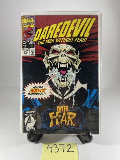 Daredevil #315 The Man Without Fear!     Marvel Comics