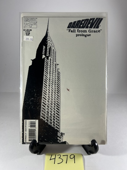 Daredevil #319 Fall from Grace Prologue     Marvel Comics