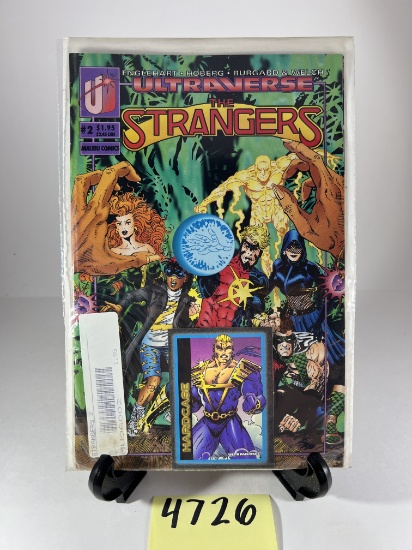 The Strangers #2 Comic     Malibu Comics Issue 2