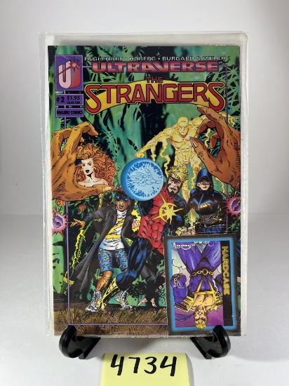 ** The Strangers #2 (Ultraverse) Comic Book     Malibu Comics