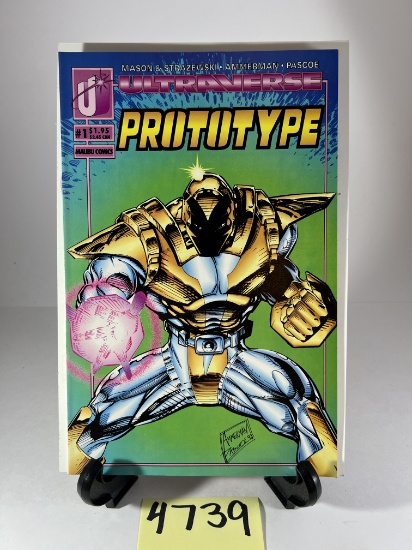Prototype #1 Ultraverse Comic -     - Malibu Comics