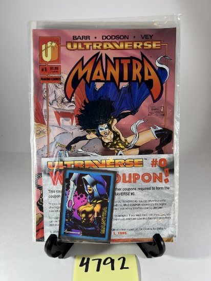 ** Ultraverse Mantra #1 Comic - Malibu Comics