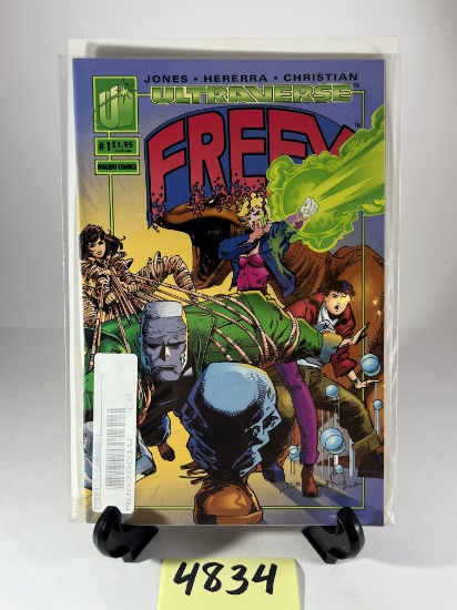 FREEX #1 Comic   Malibu Comics