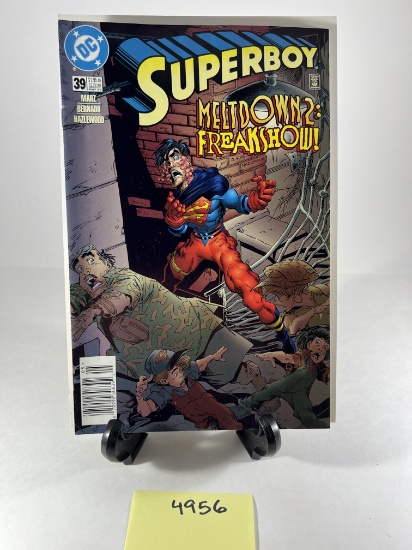 Comic Book - Superboy #39 - Meltdown: Freakshow!  - DC Comics - 1997
