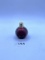 Red ornament Avon bottle