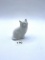 White cat Avon bottle