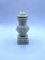 White statue Avon bottle