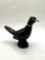 Pheasant decanter with some liquid Avon bottle