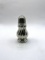 Silver salt shaker Avon bottle