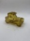 Yellow old car Avon bottle