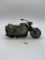 Black motorcycle Avon bottle