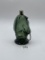 Green horse head Avon bottle