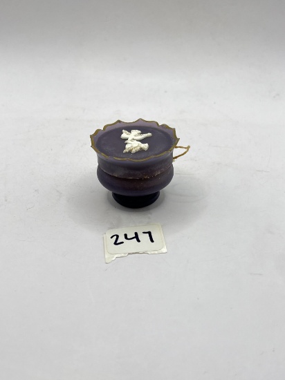 Purple small Avon bottle