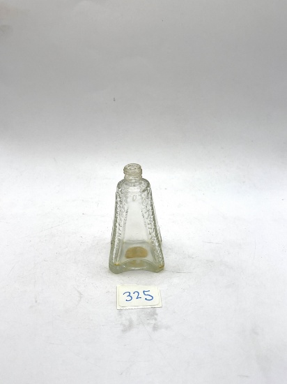 Small clear Avon bottle