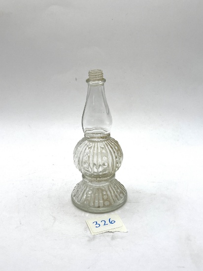 Small clear Avon bottle