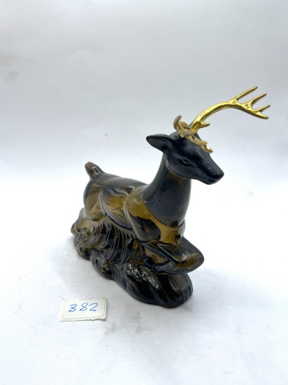 Ten-point buck Avon bottle